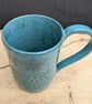 Turquoise carved mug - Image 3