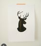 Free Postage - Screen Printed Stag - Image 2