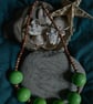 Funky n Chunky Wooden Bead Necklace - Image 1