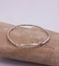 Molten Silver Bangle - Image 4