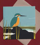 Greetings cards - birds of the river and estuary - pack of 4 - Image 3