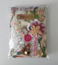 Handmade Notebook & Ephemera Pack - Mixed Media Craft Set - Image 2