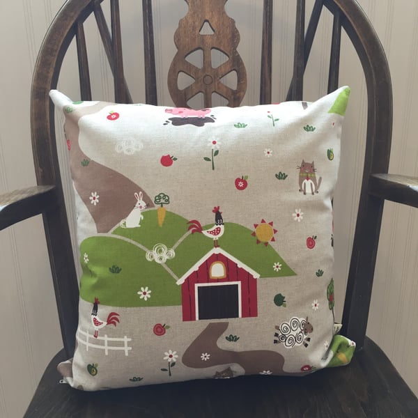 Farmyard Animal Cushions, Novelty Cushions, Includes Cushion Pad