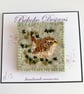 Wren brooch embroidered and needle felted wool felt - Image 4