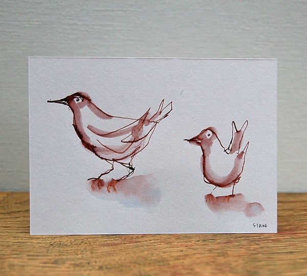 Blackbirds original illustration