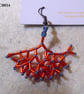 Fractal-style earrings (customisable) - Image 1