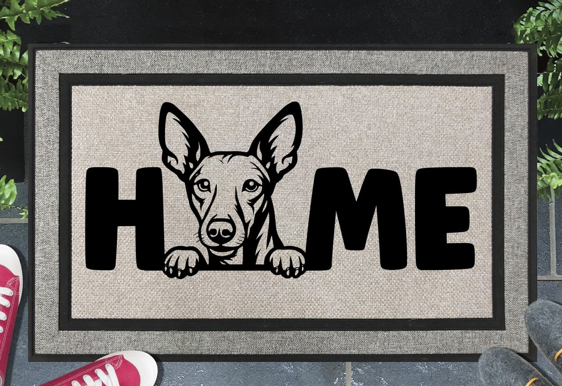 Podenco Doormat No.2 - All Weather - Podenco Welcome Mat, 45x70cm 
