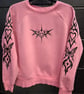 GOTHIC TRIBAL SKULL JUMPER - Image 5