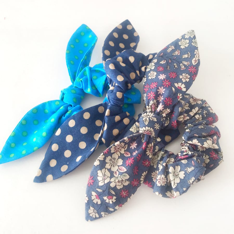  Beautiful Bundle Bow Scrunchies