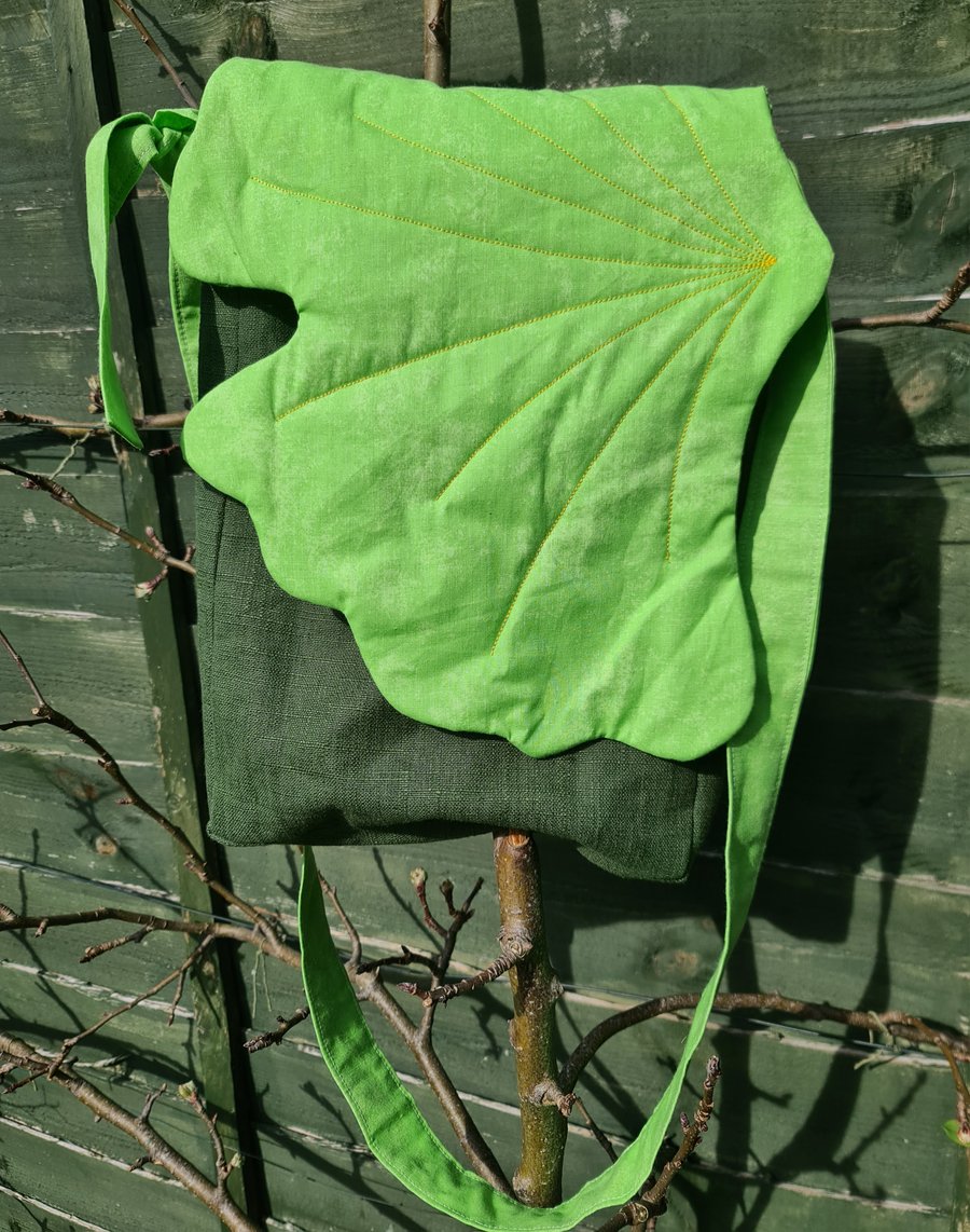 Ginko Satchel Large A4 Green