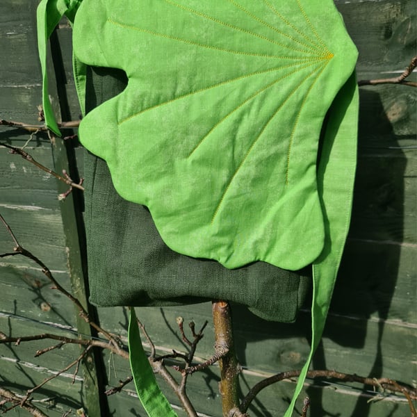 Ginko Satchel Large A4 Green