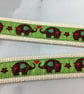 Elephants key fob, Key wristlet ring, Handmade - Image 3