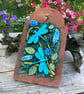 Dragonflies Clay Tile Hanging - Image 4