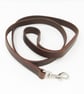 Brown leather dog lead - Image 4