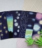 Space Themed 18cm Laminated Bookmarks - Image 1