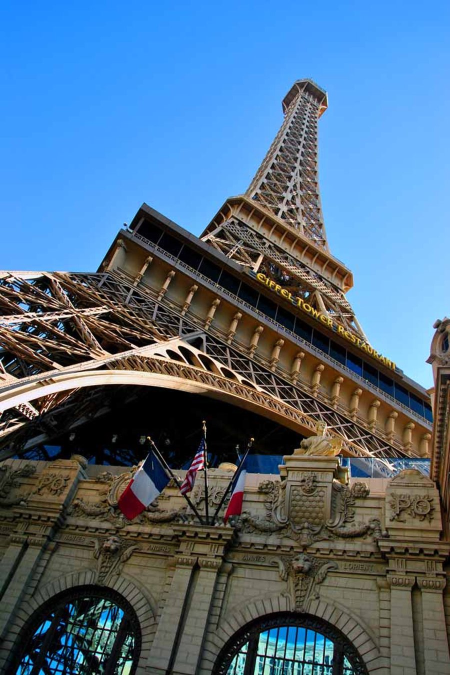 Eiffel Tower Paris Hotel Las Vegas United States Of America Photograph Print