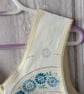 Top, Sleeveless, Repurposed Embroidered Linen  STH 0004 - Image 5