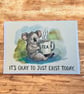 Thinking of You Koala Mental Health Support Greetings Card