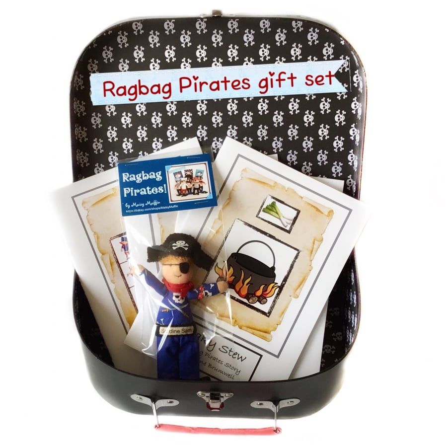 Reserved for Lorraine - Ragbag Pirates gift set