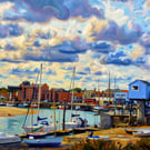 A4 Print Wells-Next-The-Sea North Norfolk Tide House 