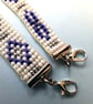 Beaded Blue and White Handmade Loom bracelets - Image 7