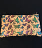 Mutli Coloured Butterflies Natural Cork PU Leather Pencil Case - Image 2