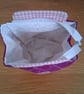 Strawberry Thief quilted zipped carton pouch - Image 2