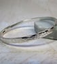 Hammered Personalised Bangle - Image 2