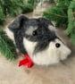 Needle felted dog bauble - Schnauzer - Image 2