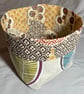 Fabric storage tub