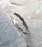 Sterling Silver Flat Twist Ring, size O-P - Image 5
