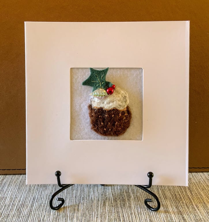 Christmas Pudding - Christmas Card
