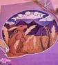 Moon Gazer A4 Art Print - Original Character - Hare And Moon Phases - Image 4