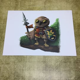 Set of 5 Fantasy Animals Blank Greeting Cards