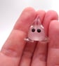 small glass wisp figure - Image 4