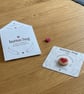 RESERVED. Button Hug-Pocket Hug Gift. Wellbeing Gift. Exams Gift. - Image 7