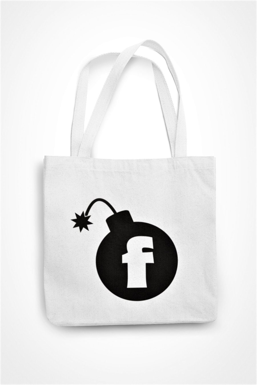F Bomb Tote Bag Funny Rude Offensive Swear Bag Funny Gift For Friends Eco Friend