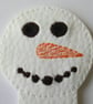 663. Dot mouth snowman bookmark. - Image 3