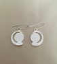 New Moon Earring Settings - E6 - Image 2