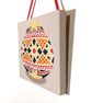 Egg Art - Small Original Acrylic Painting of Traditional Ukrainian Decorated Egg - Image 7