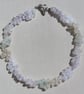 Pastel Shades Crackled Quartz Gemstone Chunky Statement Beaded Necklace - Image 6