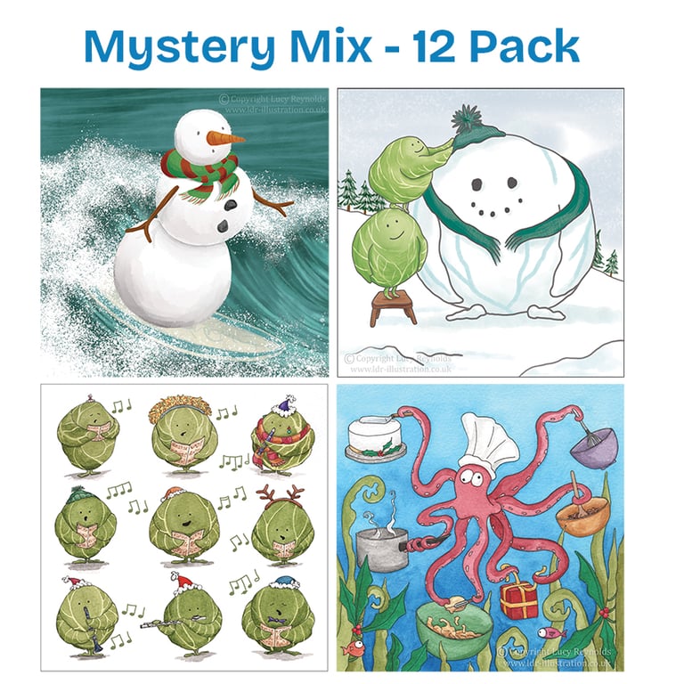 Mystery Mixed Pack - 12 Cards