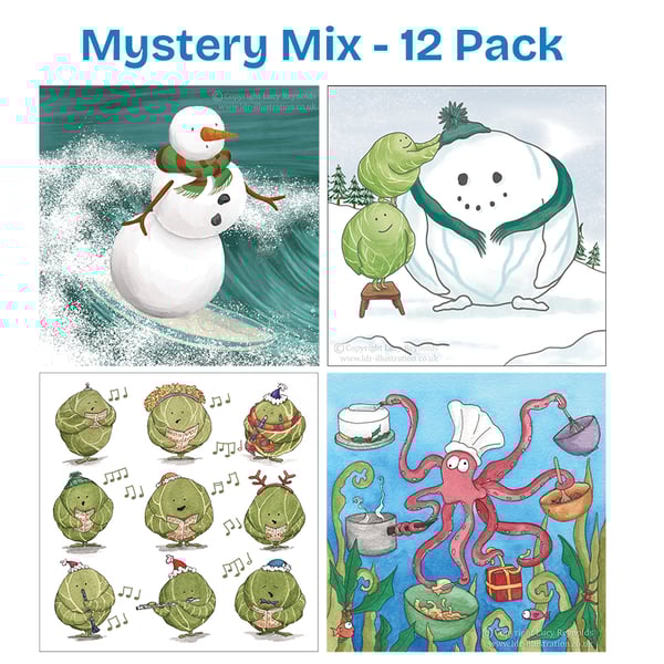Mystery Mixed Pack - 12 Cards