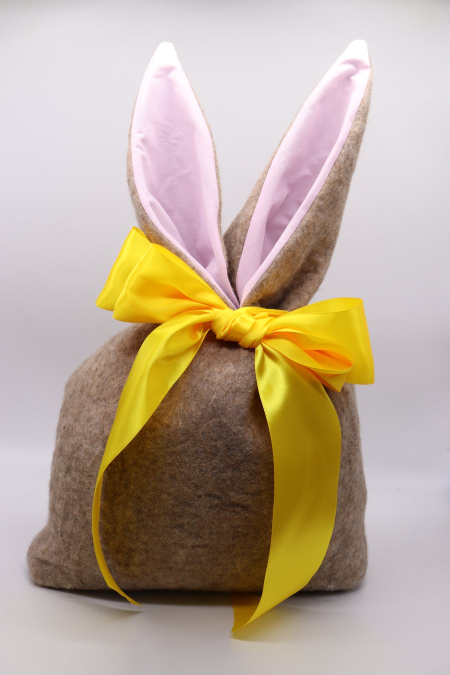 Wet Felted Easter Bunny Bag