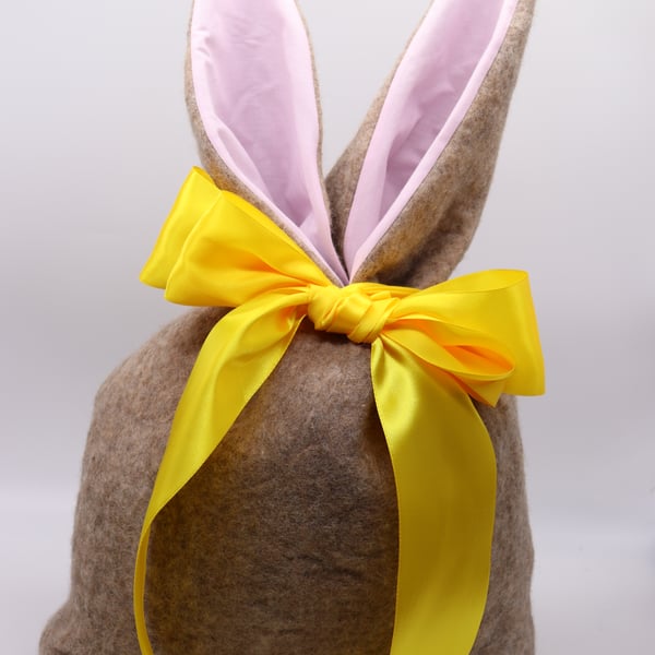 Wet Felted Easter Bunny Bag