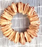 Contemporary dried Plant Seed Pods Wreath Ring Natural Decoration - Image 1