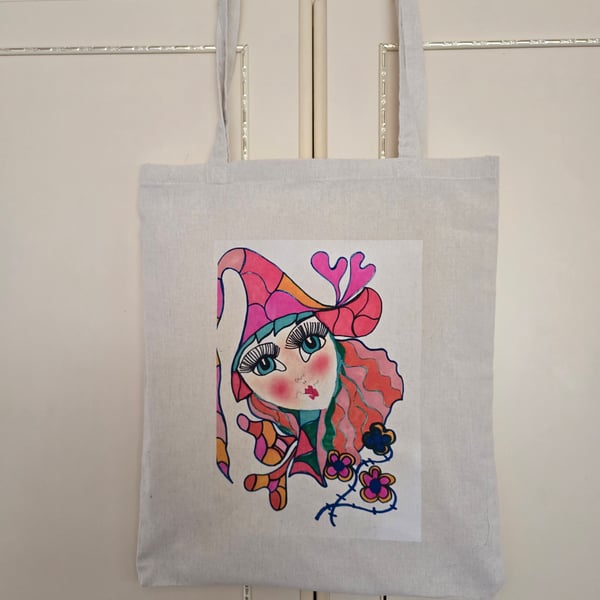 Fairy Witch Tote Bag 