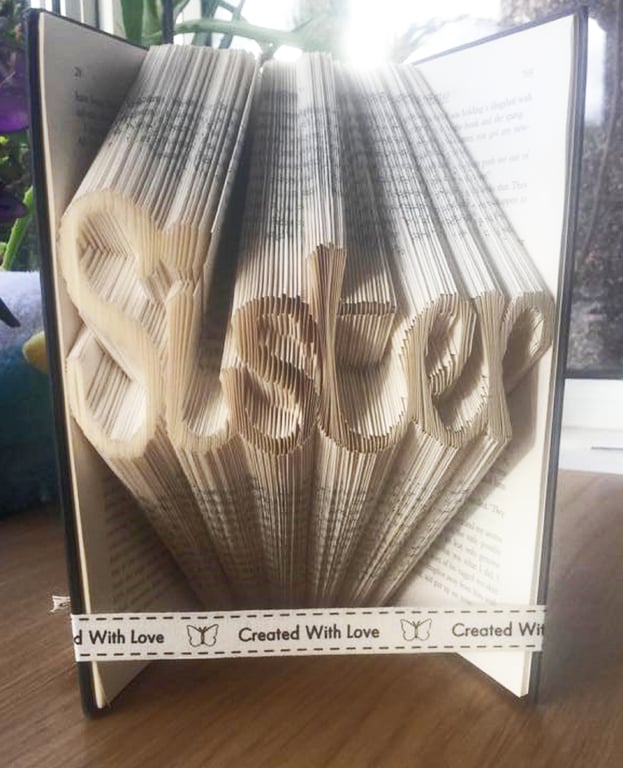 Sister MMF Book Folding Pattern - EMAILED PDF PATTERN