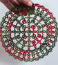 Handmade Lace Christmas Doily - Image 6