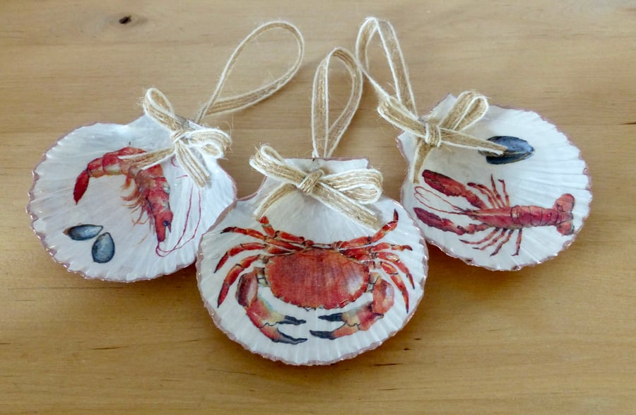 Scallop Shell Hanging Decorations